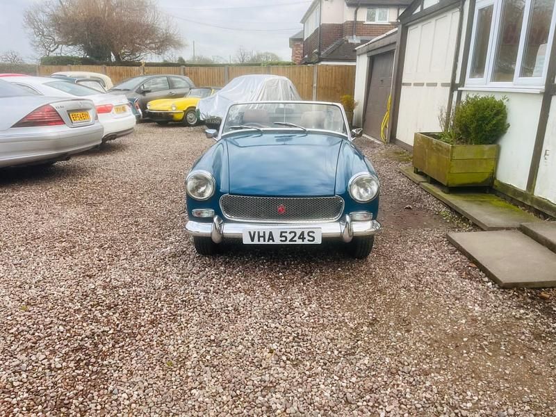 Used MG Midget 66 HP (48 kW) 1977 Blue Cabriolet