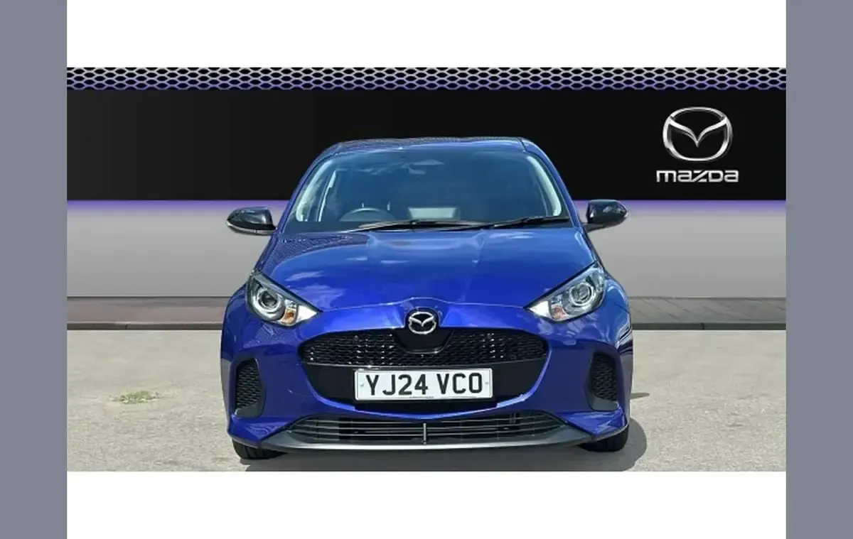 Used Mazda 2 Exclusive-Line 116 HP (85 kW) 2024 Blue Hatchback