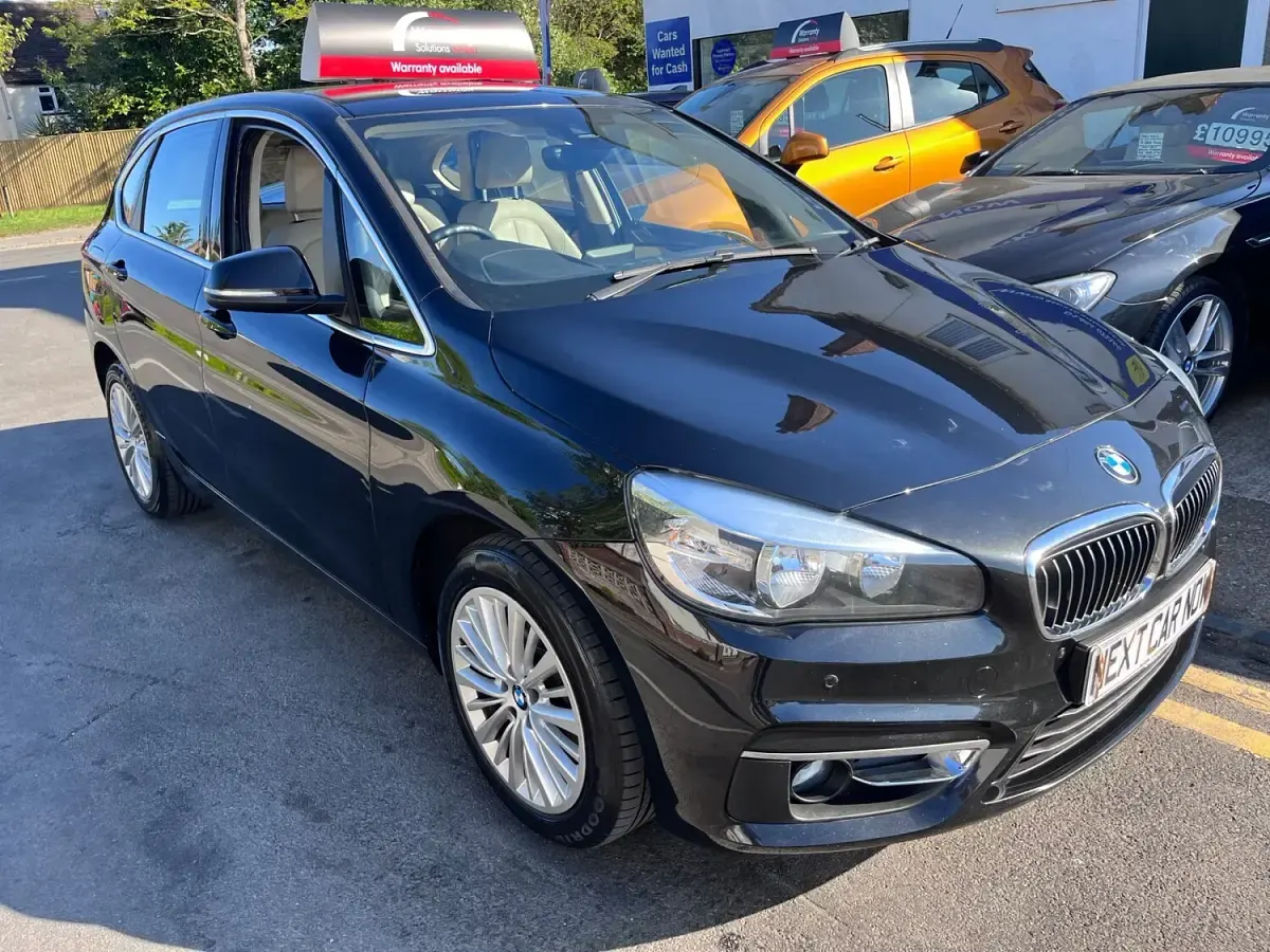 Used BMW 218 Luxury Line 2016 Black Hatchback