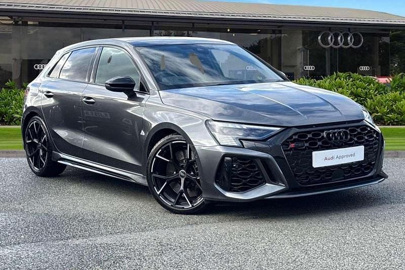 Grey Used 2023 Audi RS3 Comfort Hatchback | £51,950 (Fair price) - Image 1/4