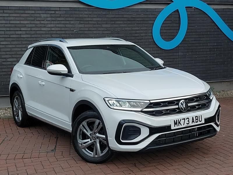 Used VW T-Roc R-line 190 HP (139 kW) 2023 White SUV