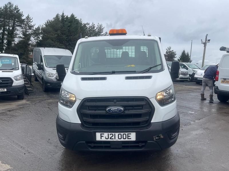 Used Ford Transit 130 HP (95 kW) 2021 White Cabriolet