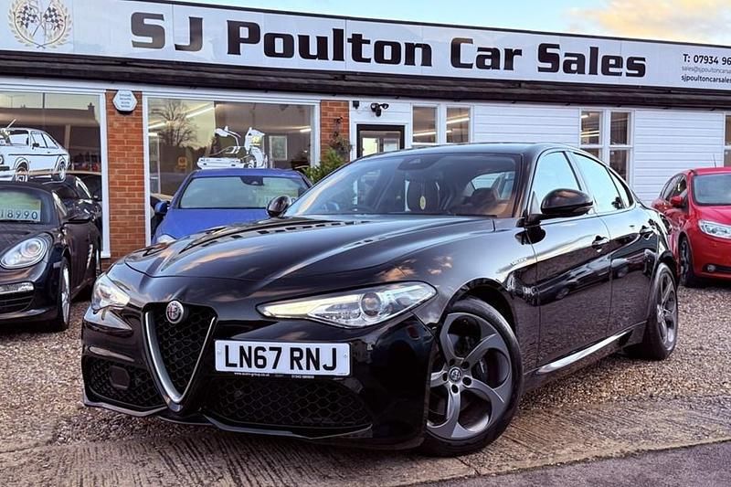 Black Used 2017 Alfa Romeo Giulia Veloce Sedan | £16,490 (Fair price) - Image 1/1