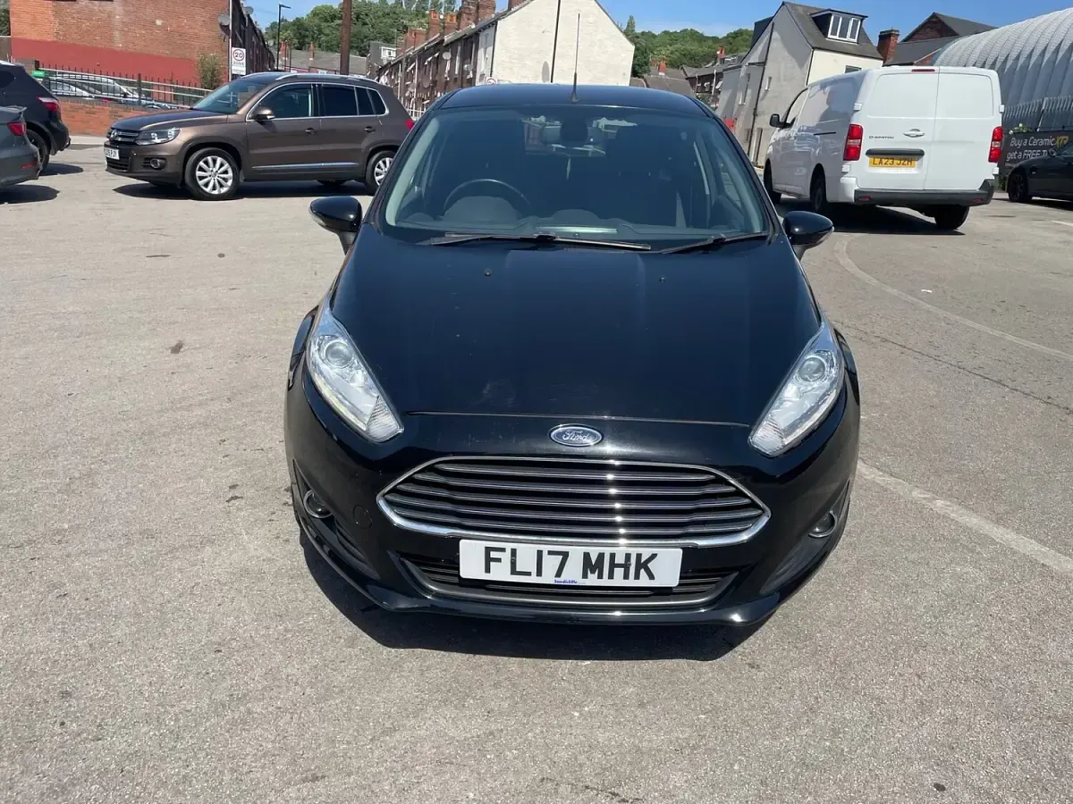 Used Ford Fiesta Titanium 2017 Black Hatchback