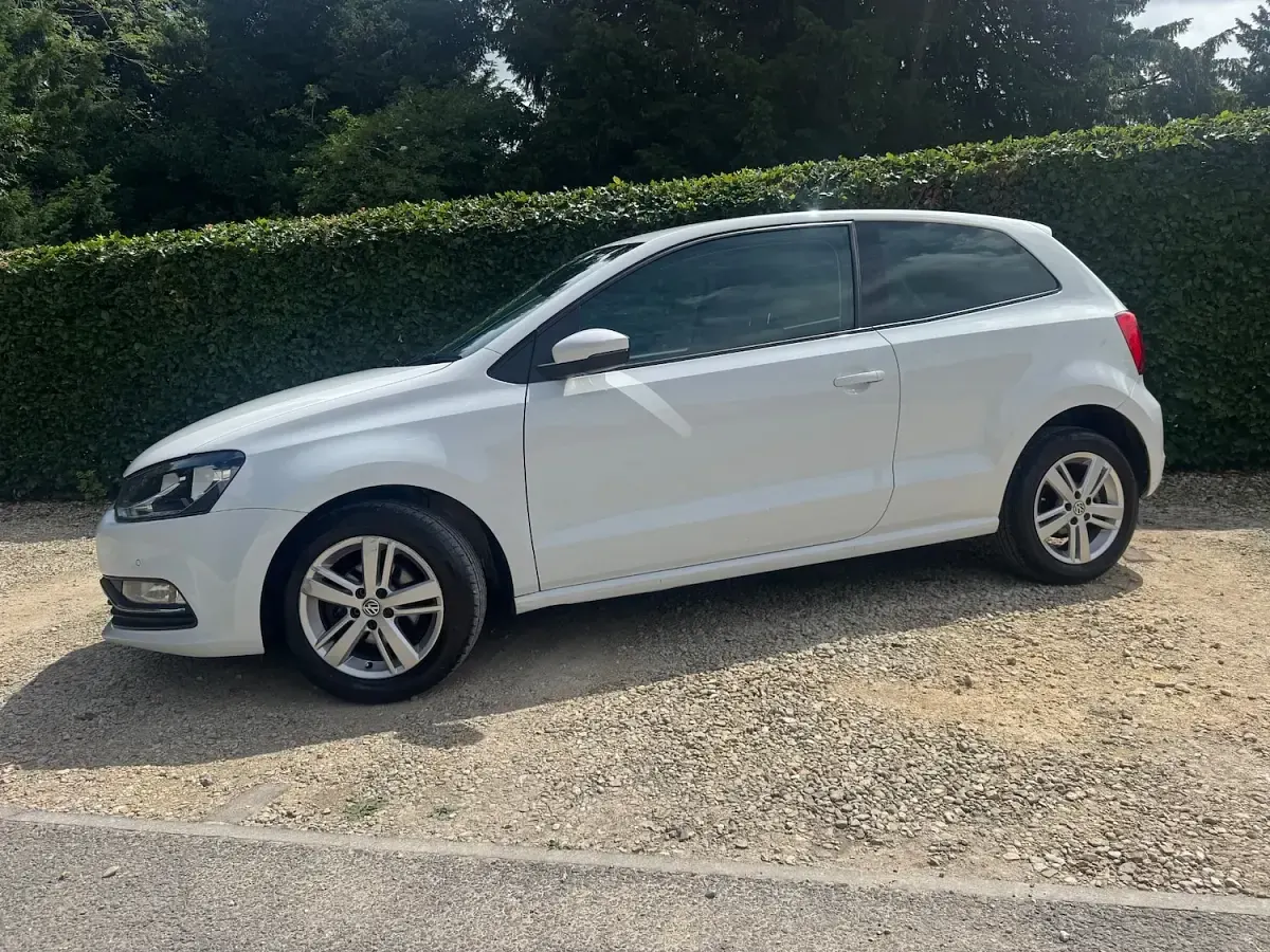 Used VW Polo Edition 90 HP (66 kW) 2017 White Hatchback