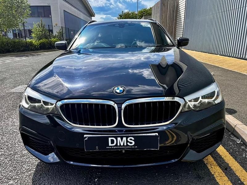 Used BMW 520 M Sport 188 HP (138 kW) 2017 Black Estate