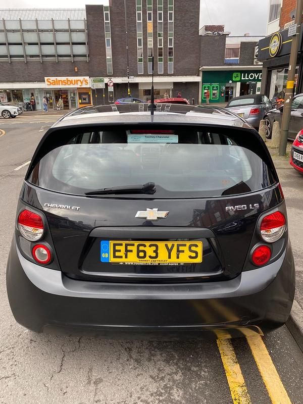 Used Chevrolet Aveo LS 2014 Black Hatchback