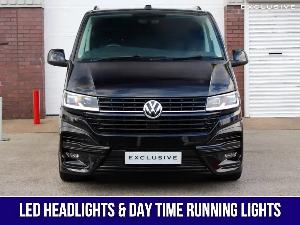 Used VW T6.1 Highline 204 HP (150 kW) 2023 Black Van