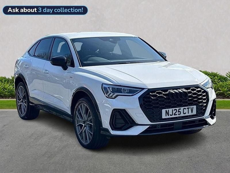 White Used 2025 Audi Q3 Black Edition SUV | £36,770 (Fair price) - Image 1/4