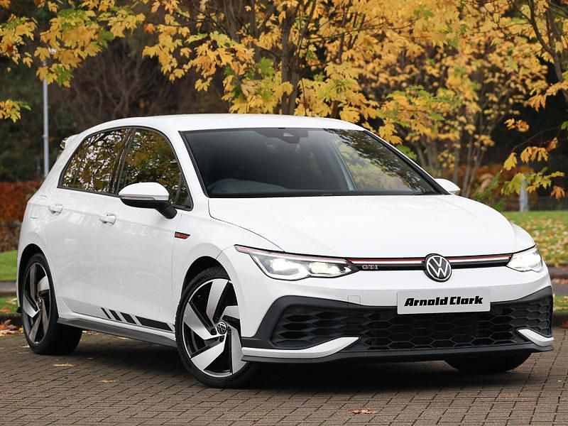 White Used 2021 VW Golf VIII GTI Clubsport Hatchback | £25,298 (Fair price) - Image 1/4