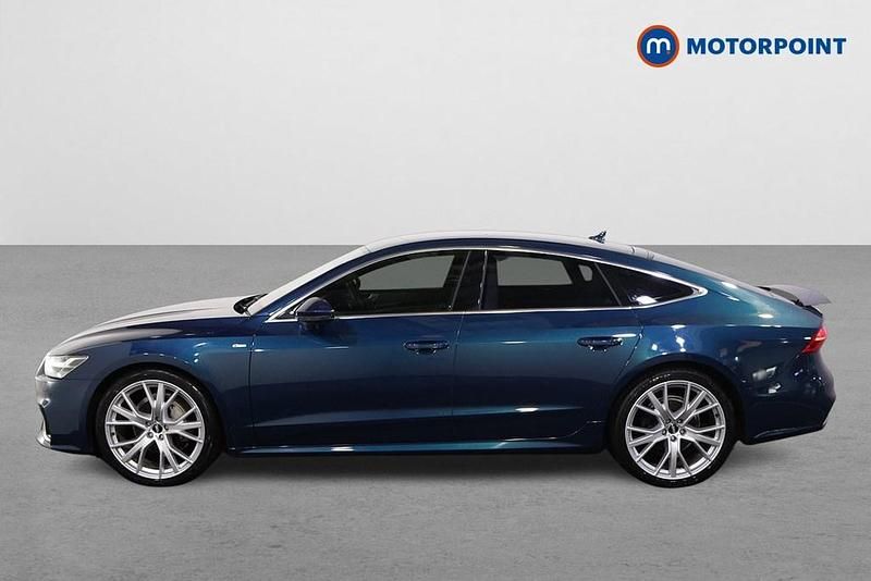 Used Audi A7 Exclusive 2020 Blue Hatchback