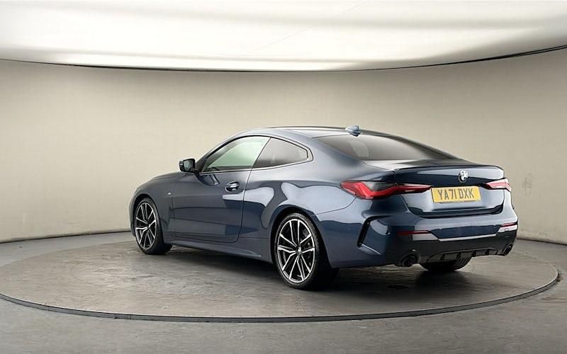 Used BMW 430 M Sport 245 HP (180 kW) 2021 Arctic race blue metallic Coupe