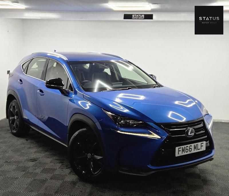 Used Lexus NX300h Sport Line 197 HP (144 kW) 2017 Blue SUV