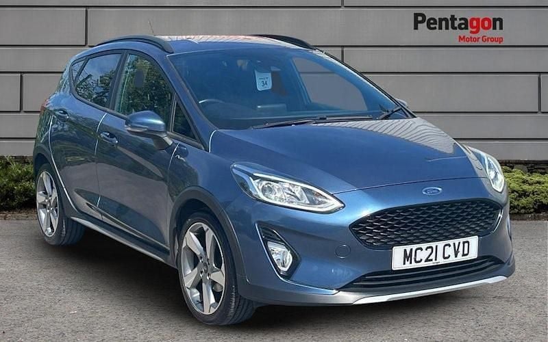 Blue Used 2021 Ford Fiesta Active Hatchback | £11,995 (Fair price) - Image 1/4