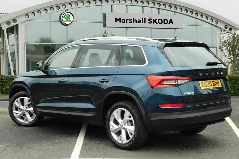 Used Skoda Kodiaq 150 HP (110 kW) 2020 Blue SUV