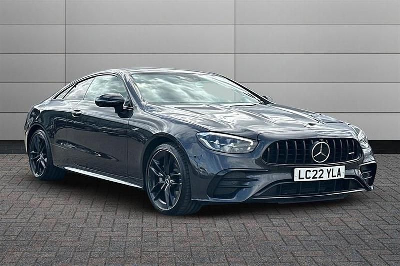 Grey Used 2022 Mercedes E53 AMG Premium Plus Coupe | £47,150 (Fair price) - Image 1/4