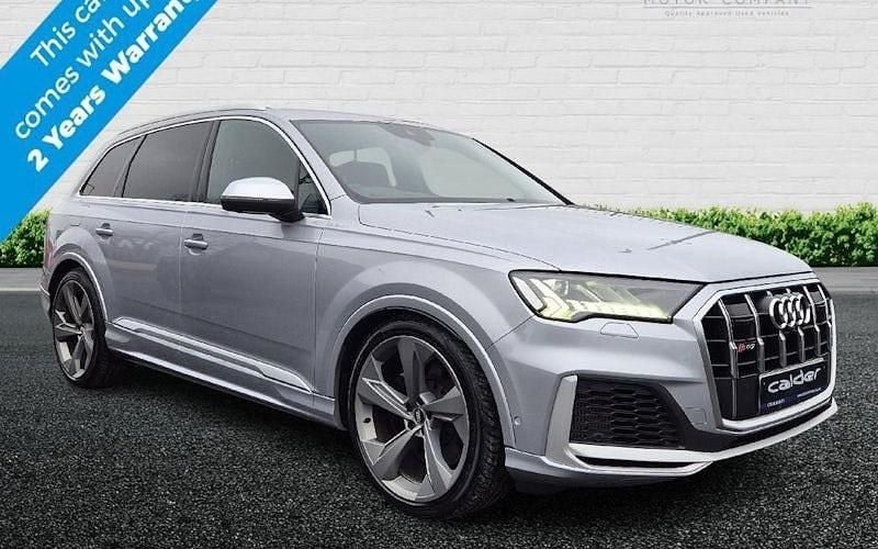 Used Audi SQ7 Comfort 435 HP (319 kW) 2020 Silver SUV