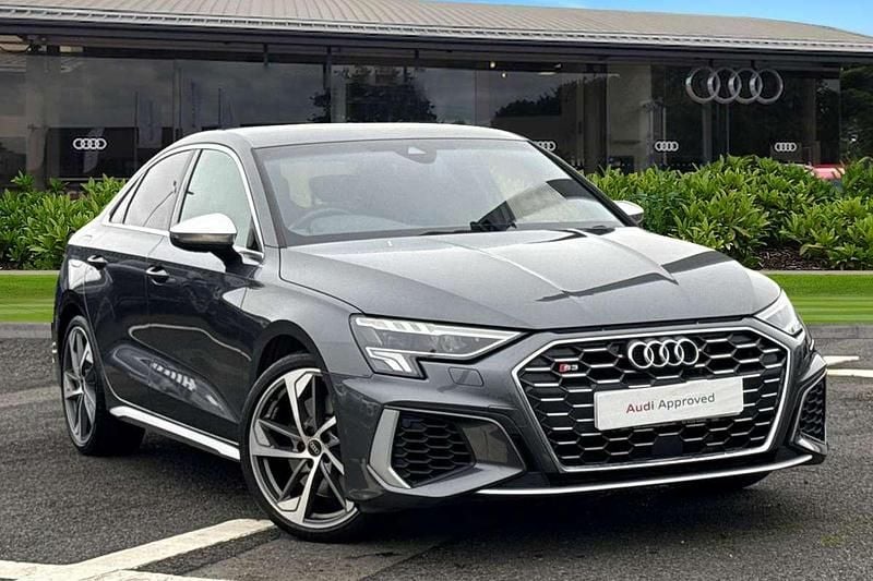 Grey Used 2023 Audi S3 Comfort Sedan | £32,690 (Super price) - Image 1/4