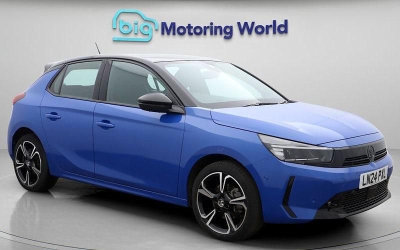 Used Vauxhall Corsa S 131 HP (96 kW) 2024 Blue Hatchback