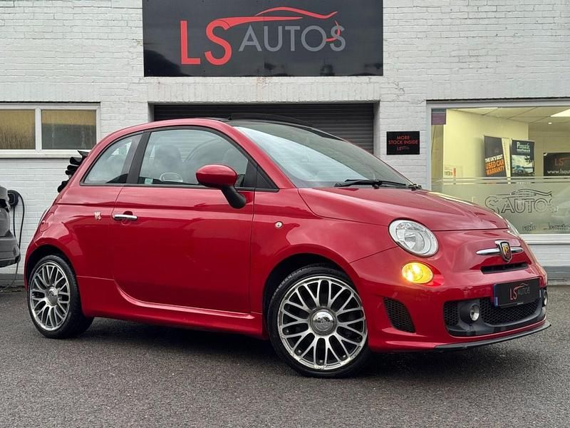 Used Abarth 595 140 HP (102 kW) 2016 Red Cabriolet