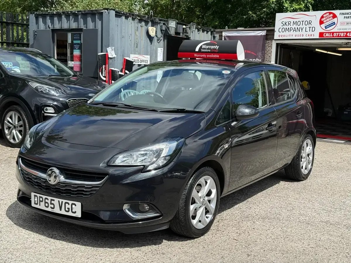 Used Vauxhall Corsa SRi 2015 Black Hatchback