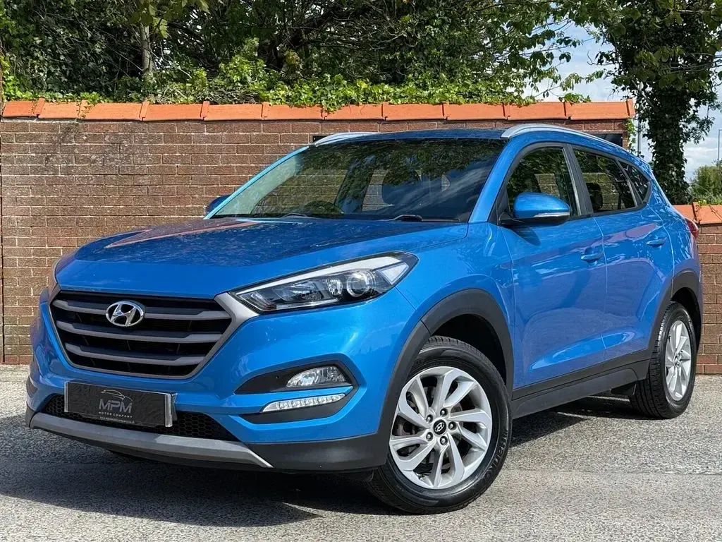 Used Hyundai Tucson SE 132 HP (97 kW) 2018 Blue SUV