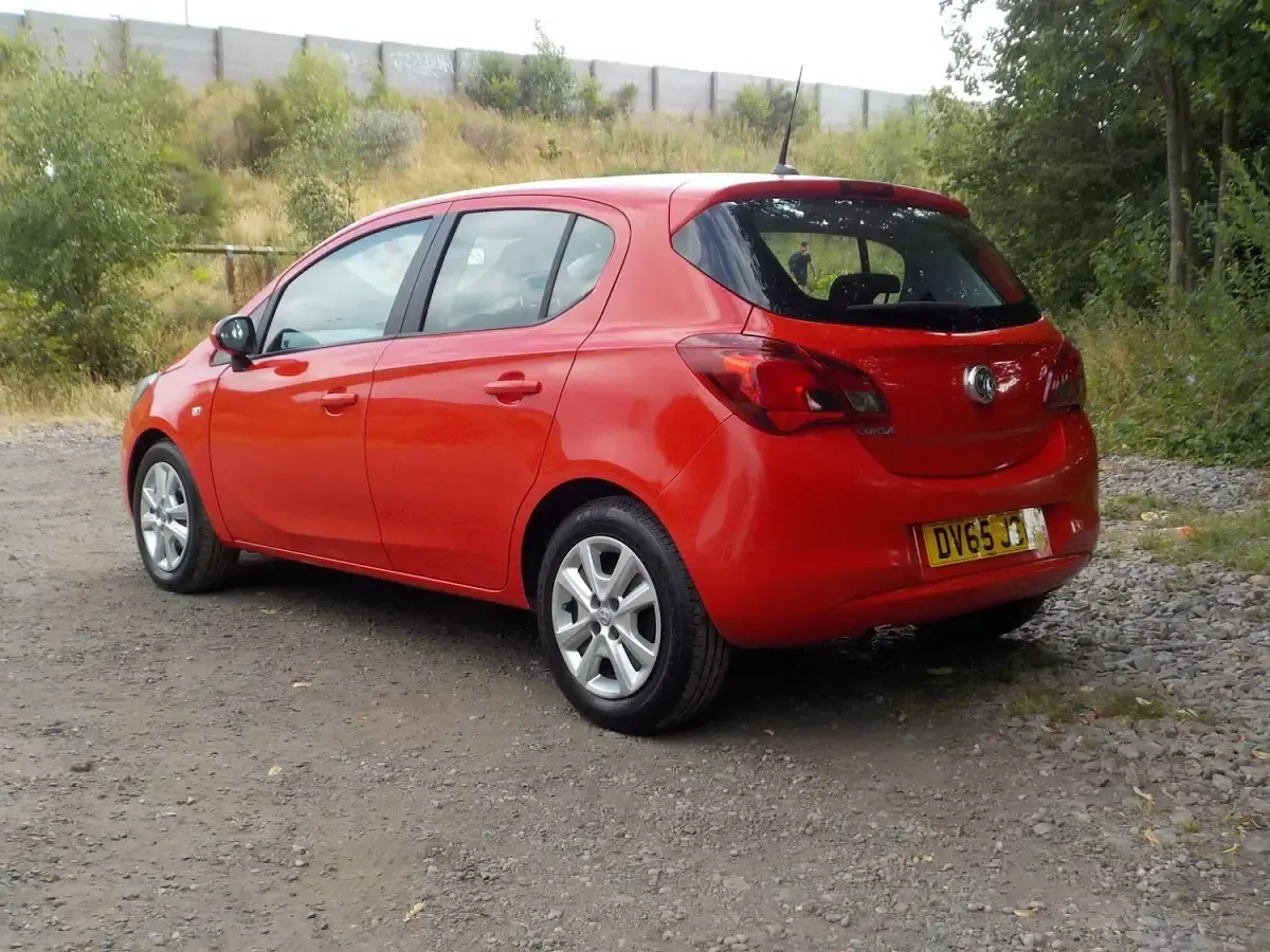 Used Vauxhall Corsa Design Edition 2015 Red Hatchback