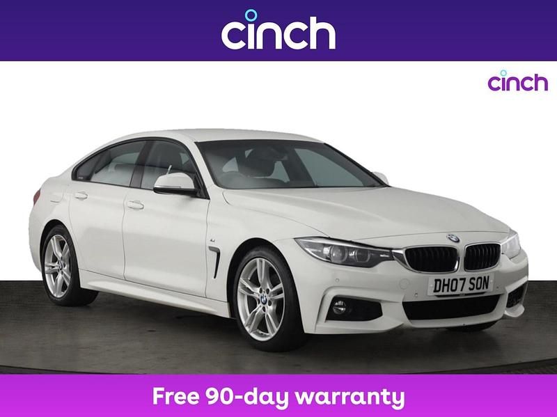 White Used 2019 BMW 420 M Sport Coupe | £17,019 (Fair price) - Image 1/3