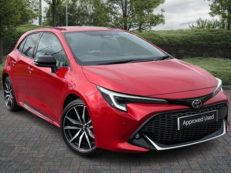 Red Used 2024 Toyota Corolla Sport Hatchback | £24,785 (A bit pricey) - Image 1/4