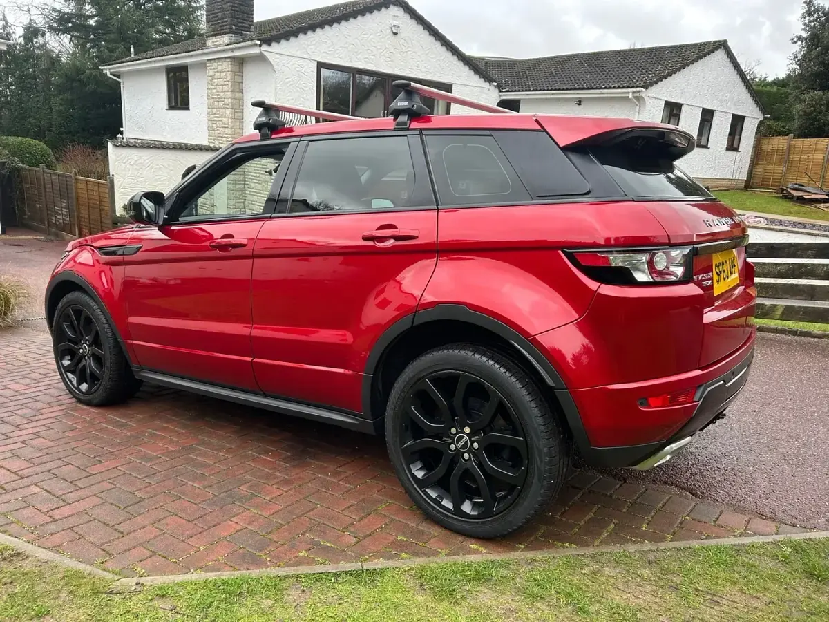 Used Land Rover Range Rover evoque Dynamic 2013 Red SUV