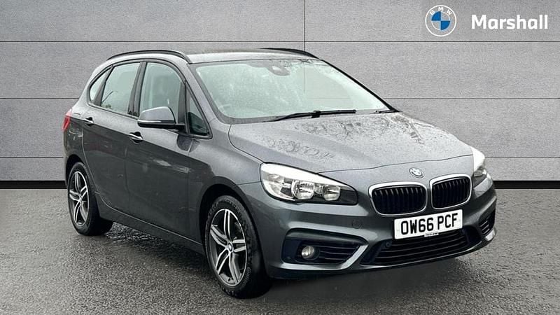 Grey Used 2017 BMW 218 Active Tourer Sport Line MPV | £8,777 (Good price) - Image 1/4