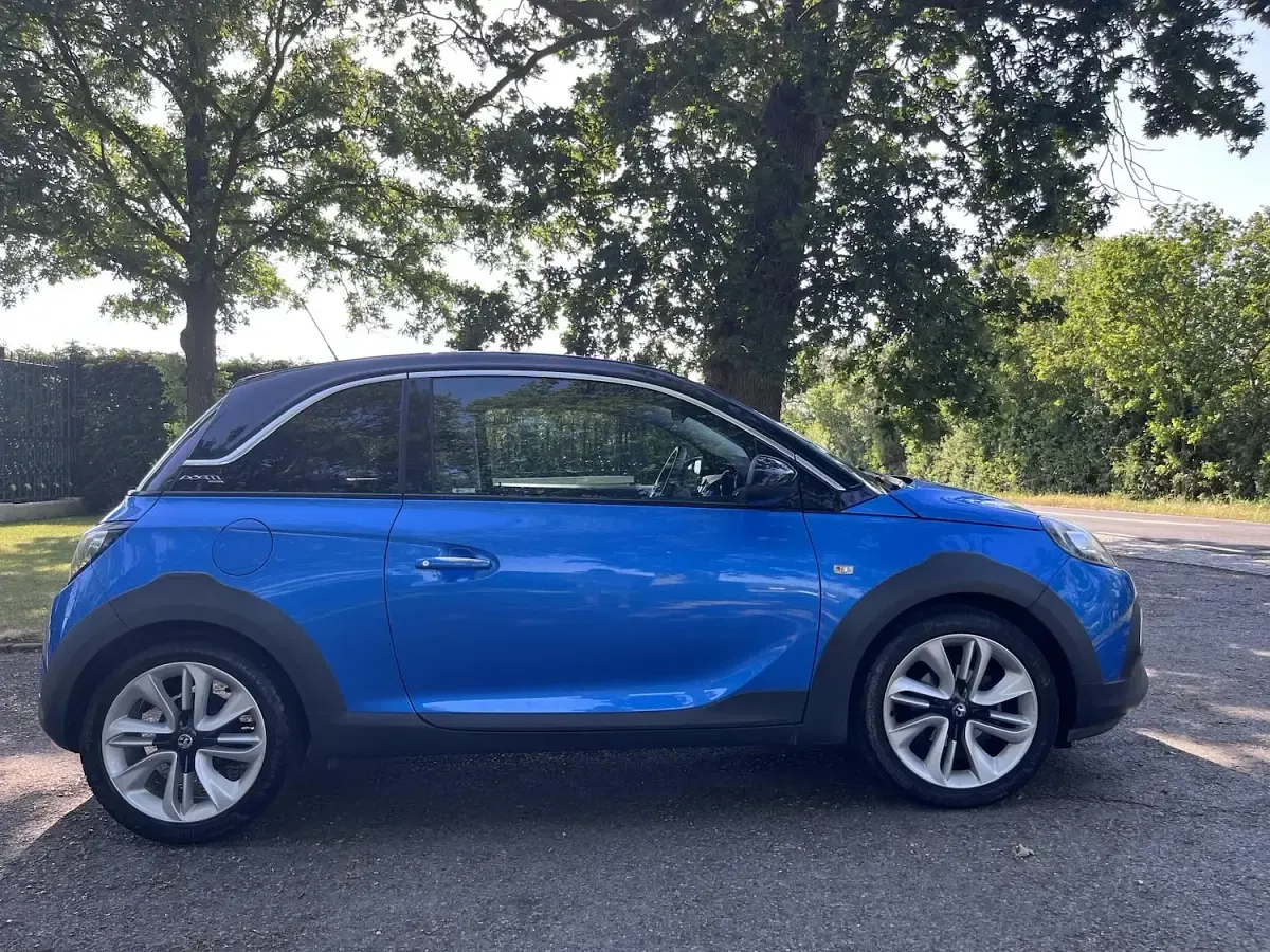 Used Vauxhall Adam Rocks 70 HP (51 kW) 2018 Blue Hatchback