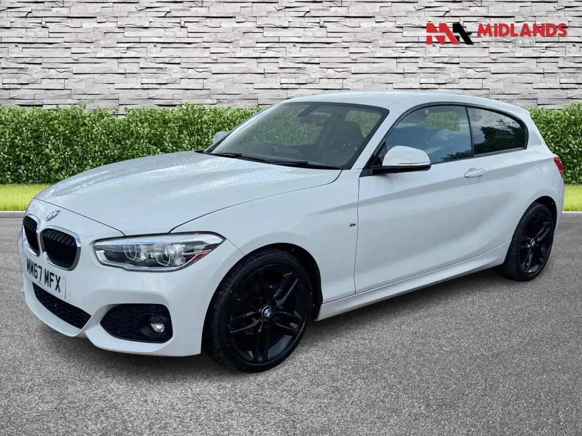 Used BMW 118 M Sport 2017 White Hatchback
