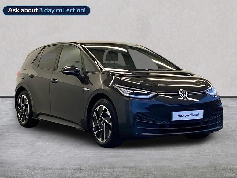 Grey Used 2021 VW ID.3 Pure Hatchback | £15,187 (Fair price) - Image 1/2