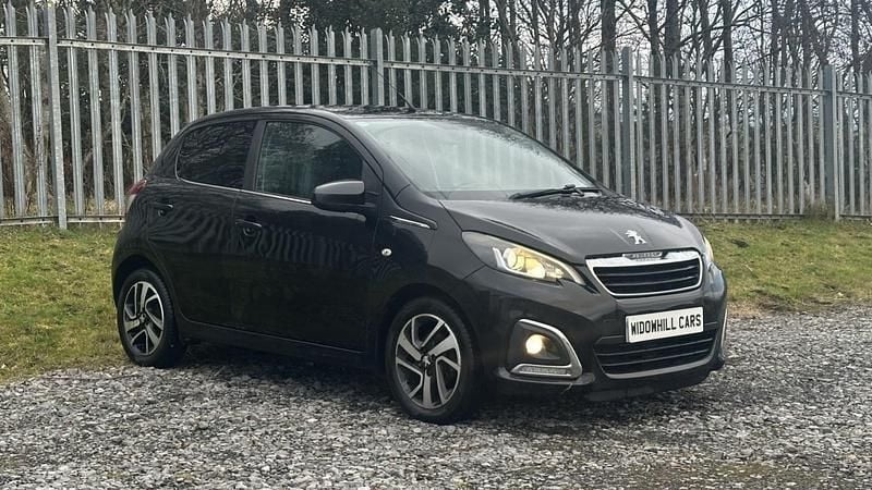 Used Peugeot 108 Allure 82 HP (60 kW) 2014 Black Hatchback