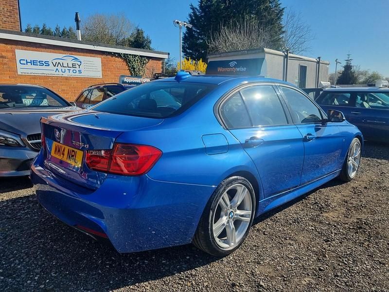 Used BMW 325 M Sport 218 HP (160 kW) 2014 Blue Sedan