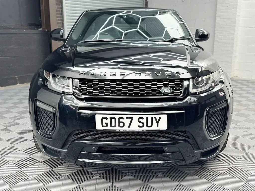 Used Land Rover Range Rover evoque HSE Dynamic 2017 Black Coupe