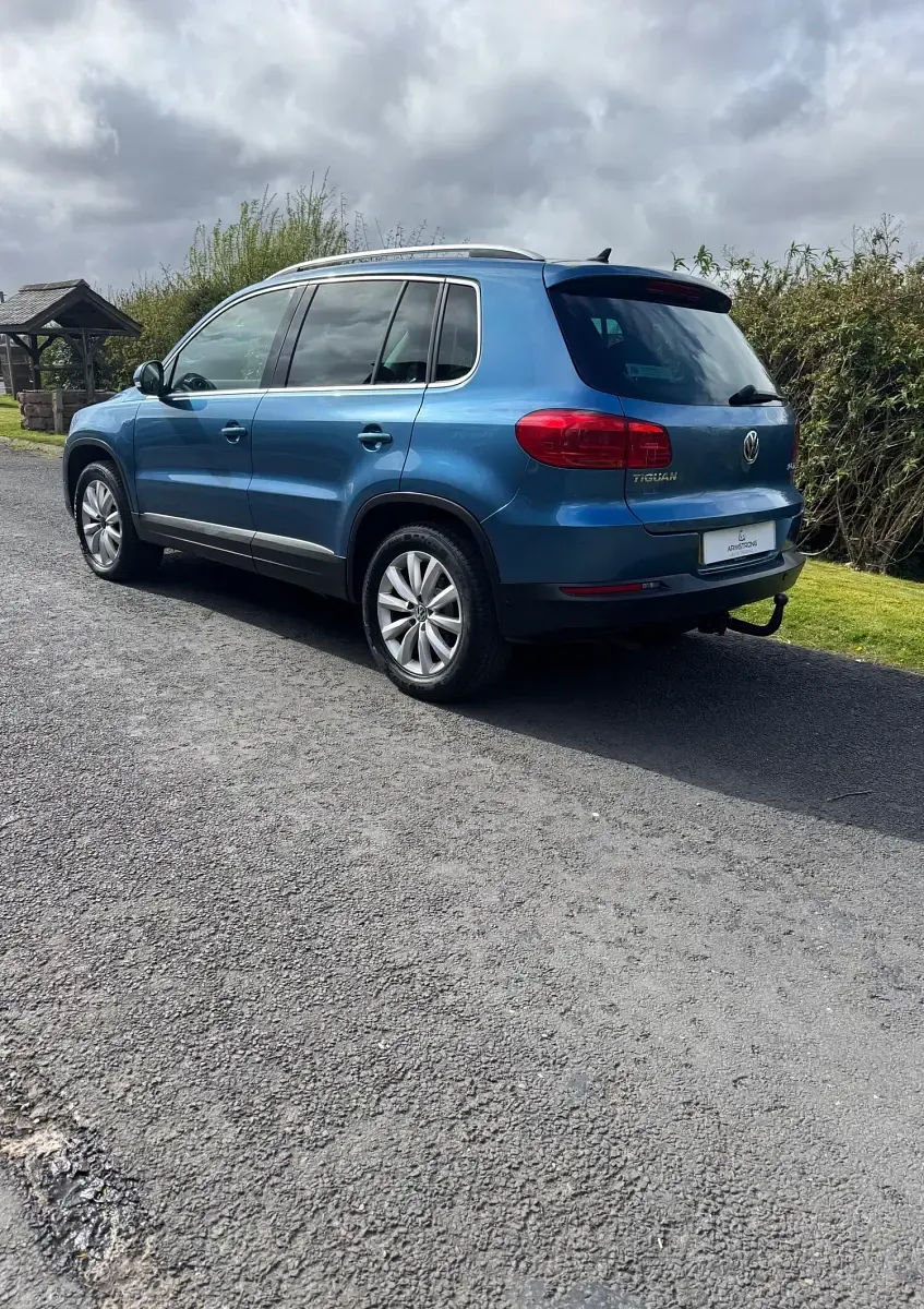 Used VW Tiguan Match 138 HP (101 kW) 2015 Blue SUV