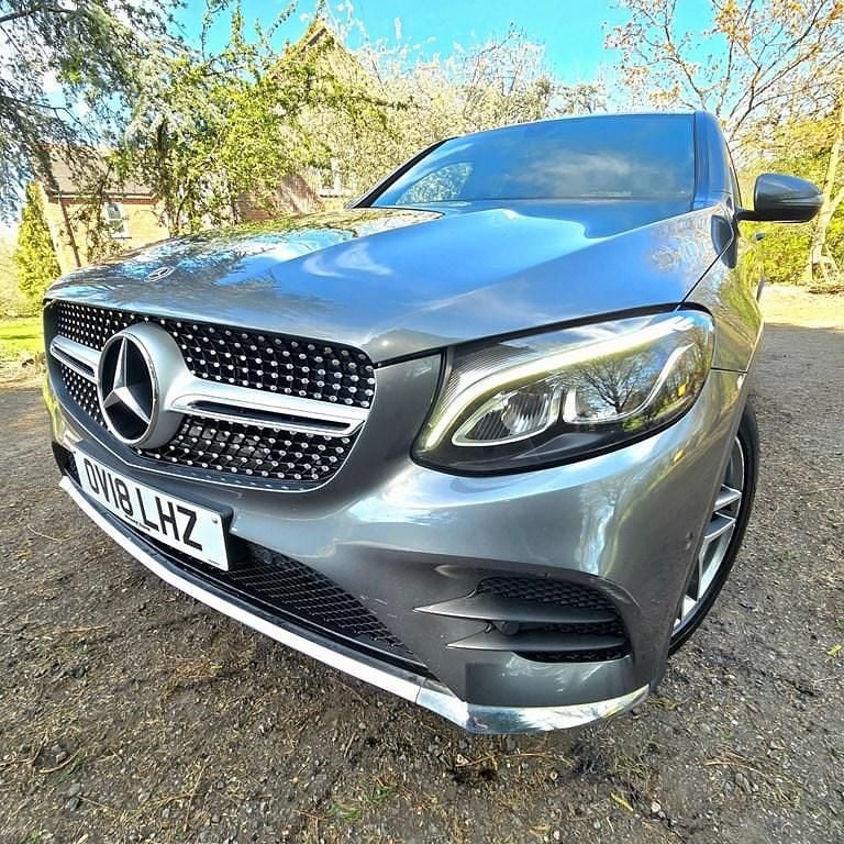 Used Mercedes GLC220 AMG line 167 HP (122 kW) 2017 Grey SUV