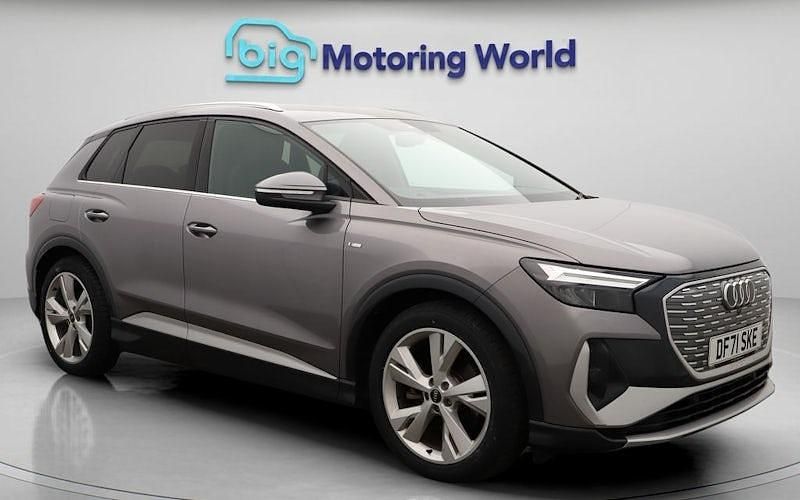Used 2022 Audi Q4 e-tron S-Line SUV | £22,000 (Good price) - Image 1/4