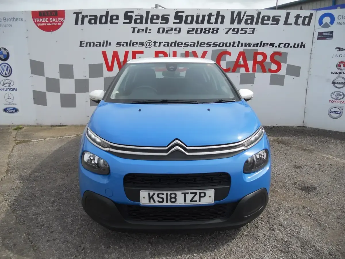 Używany Citroën C3 Feel 2018 Niebieski Hatchback