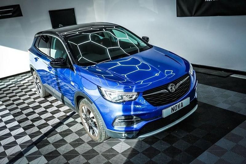 Used Vauxhall Grandland X Sport 130 HP (95 kW) 2019 Blue SUV