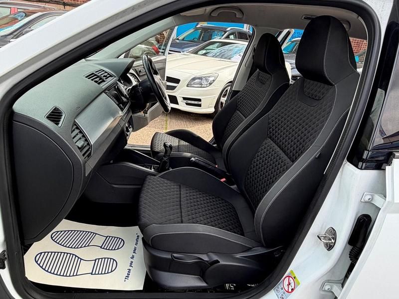 Used Skoda Fabia 110 HP (80 kW) 2018 White Hatchback