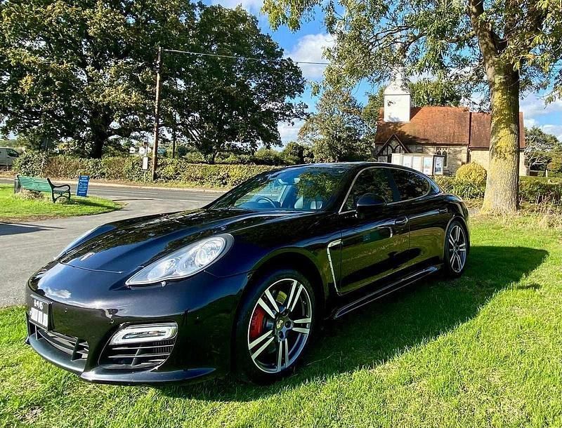 Black Used 2011 Porsche Panamera Turbo S Sedan | £22,995 - Image 1/4