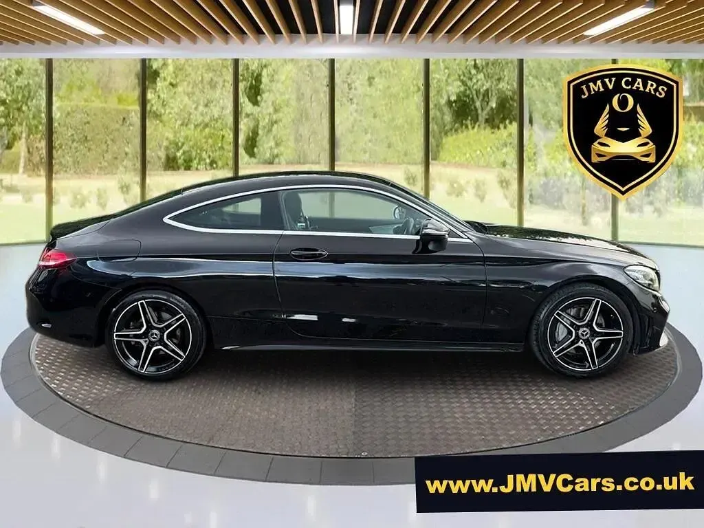 Used Mercedes C200 AMG line 2019 Black Coupe
