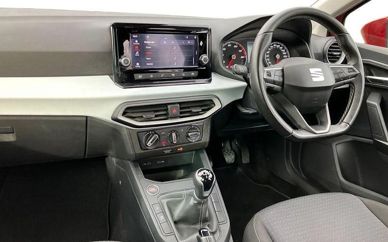 Used Seat Ibiza Design 95 HP (69 kW) 2022 Red Hatchback