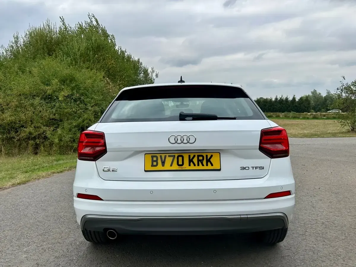 Used Audi Q2 S-Line 116 HP (85 kW) 2020 White SUV