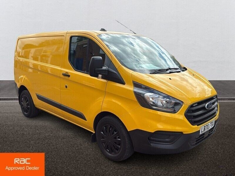 Yellow Used 2020 Ford Transit Custom Van | £9,999 (Good price) - Image 1/4