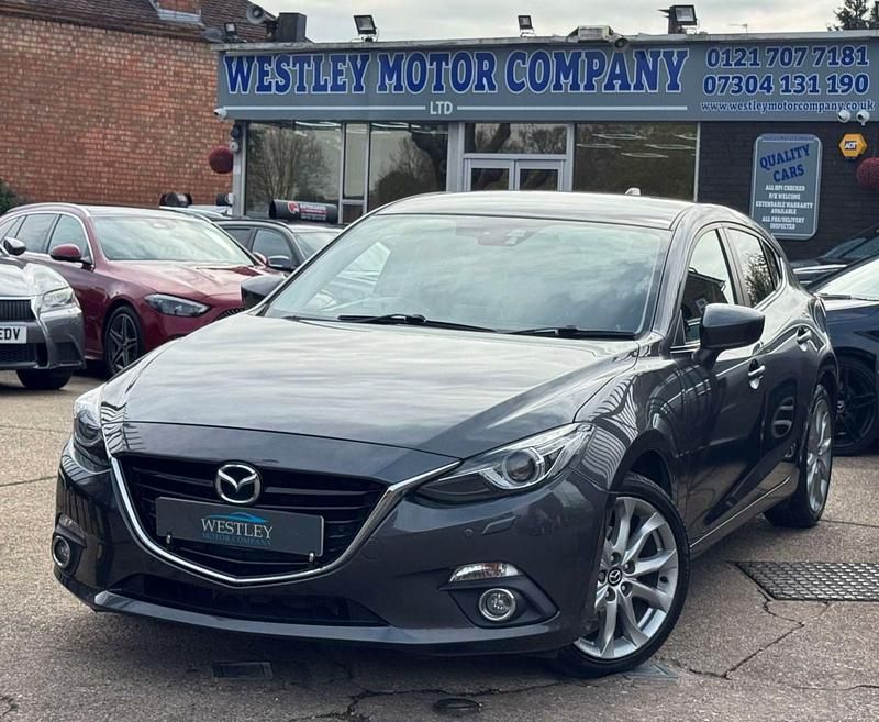 Begagnad Mazda 3 Inclusive 120 HK (88 kW) 2014 Grå Halvkombi