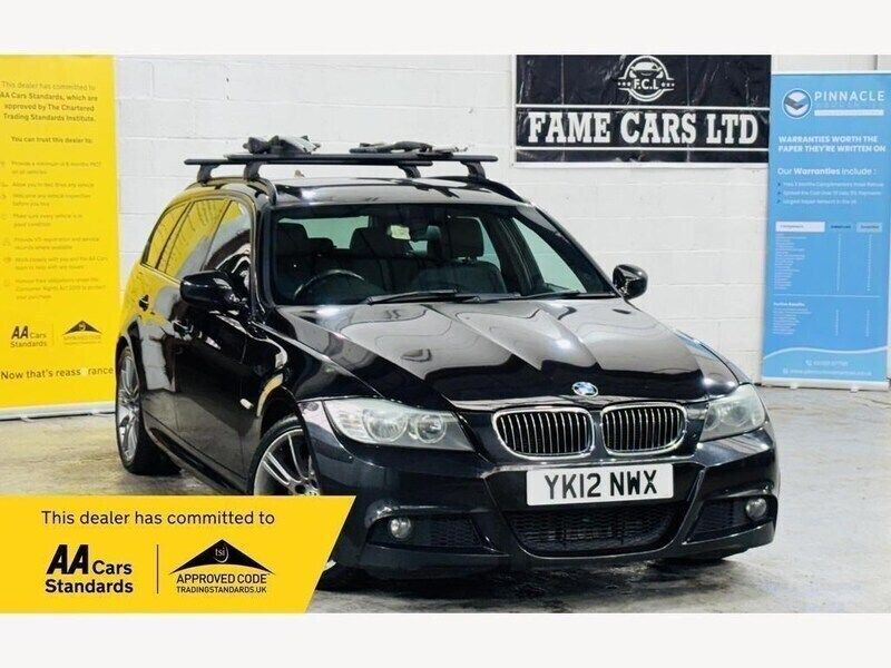 Black Used 2012 BMW 320 Sport Line Estate | £3,500 (Fair price) - Image 1/3